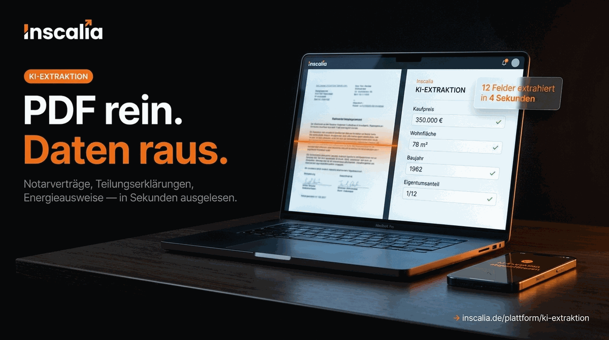 KI-Dokumentenextraktion für Immobilienvertrieb